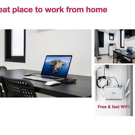 P1 Silom Pan Large Room Full Kitchen Wifi 4-6Pax Bangkok Exterior photo